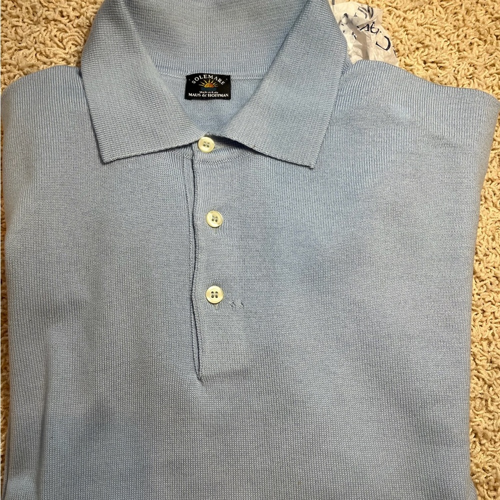 Maus & Hoffmann 100% Virgin Wool 3 button sweater